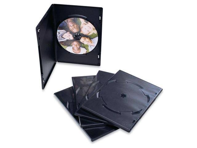 Black Case of 100 CD-DVD Video Trimcases S338208