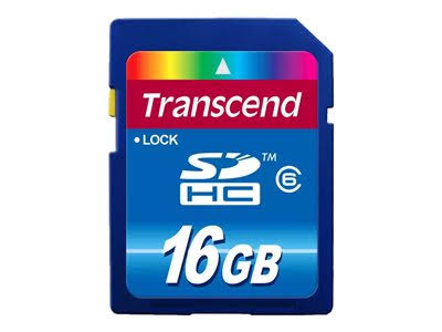 16 GB Class 6 SDHC Flash Memory Card L644194