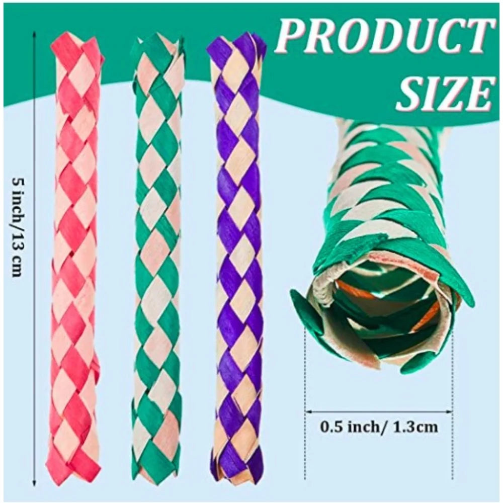 72Pcs Bamboo Finger Traps H210