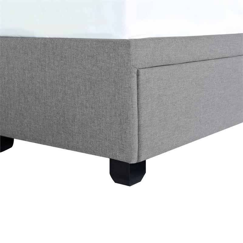 Queen Storage Bed Gray U809