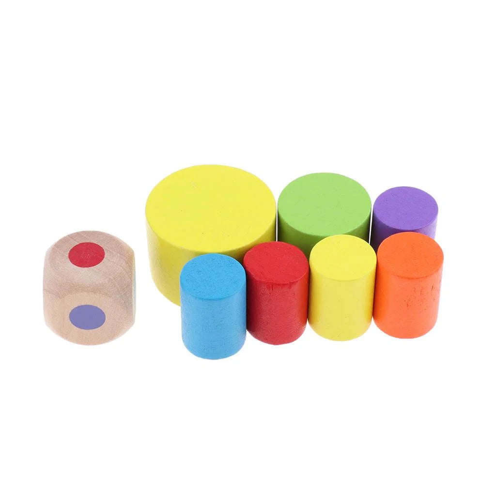 Wooden Building Blocks Stacking Toy O8593