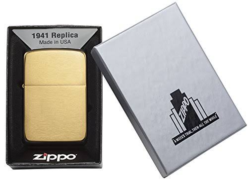 Brushed Brass Pocket Lighter Q962872