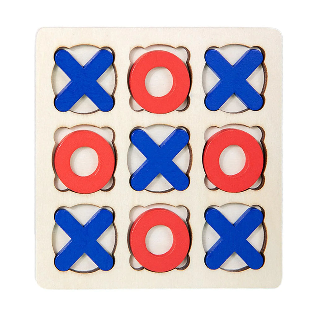 Tic Tac Toe Board Game 14.7x14.7cm Table Toy R7863