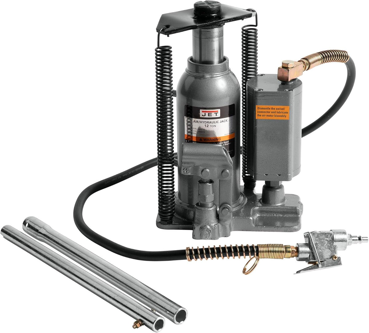 12-Ton Air/Hydraulic Bottle Jack R80832