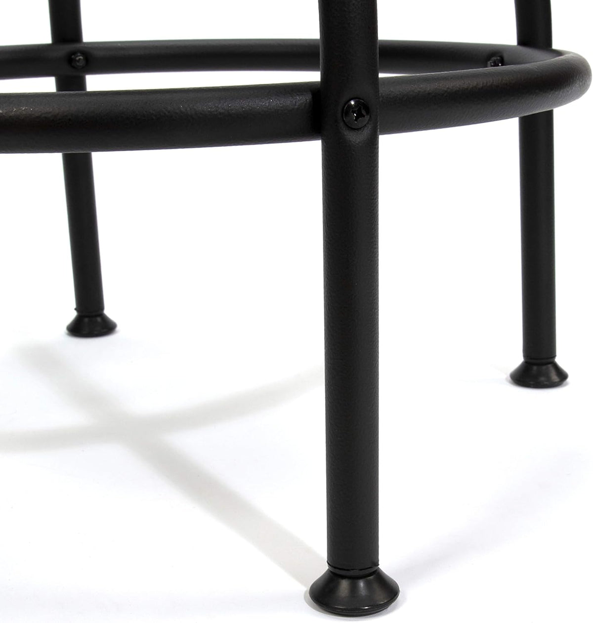 Adjustable Height Work Shop Stool with Padded Vinyl Seat Z9370