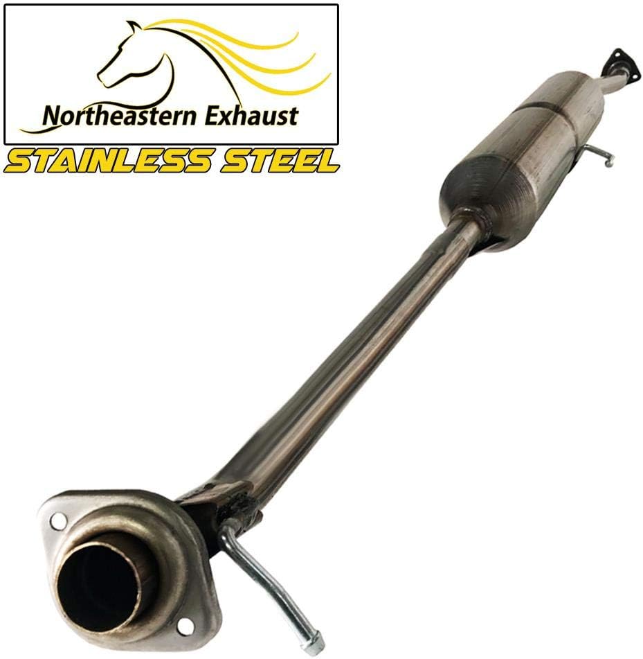 Stainless Steel Resonator Muffler Exhaust System Kit J6607