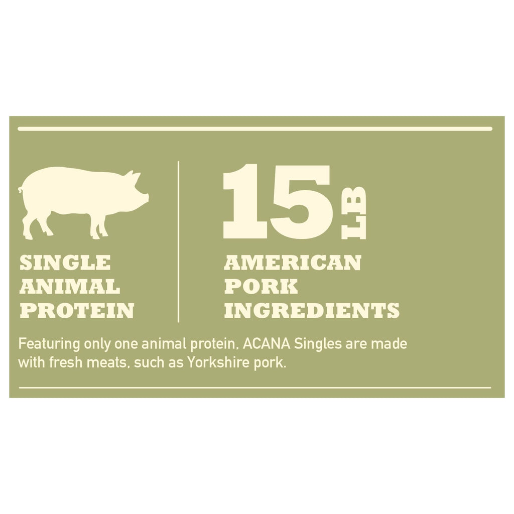 25 lbs Pork & Squash Dry Dog Food J947040