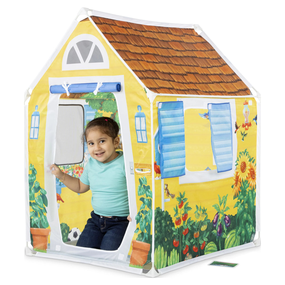 Fabric Play Tent and Storage Tote G6625
