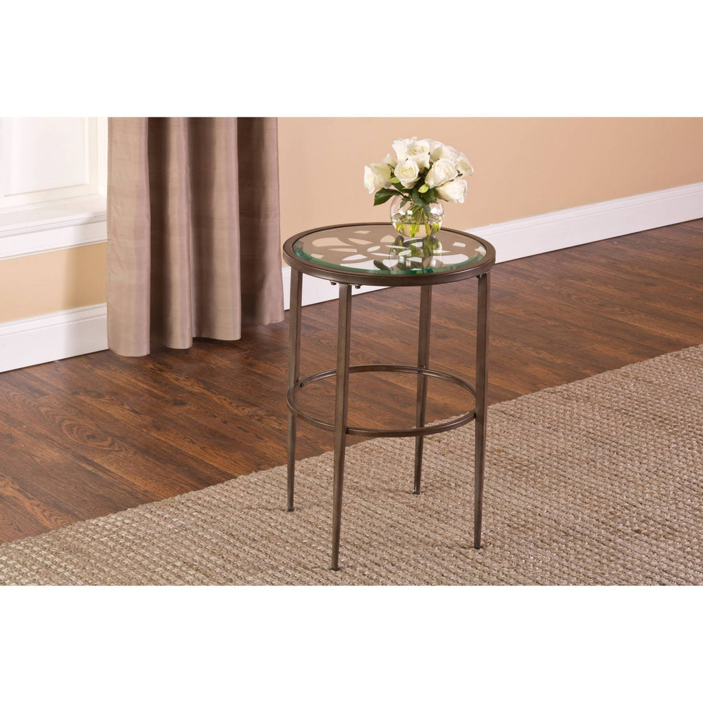 Brown Marsala End Table F4262