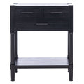 Black 3 Drawer Console Table X29384