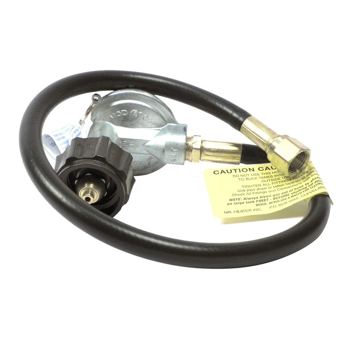 3/8 in. D X 22 in. L Brass/Plastic LP Appliance Hose Assembly N96604