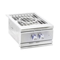 Built-In Propane Gas Power Burner with Wok Ring and Stainless Steel Lid D628