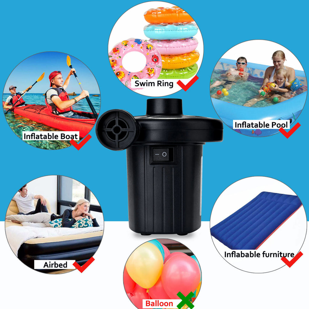 Electric Air Pump for Inflatable Camping Portable U920