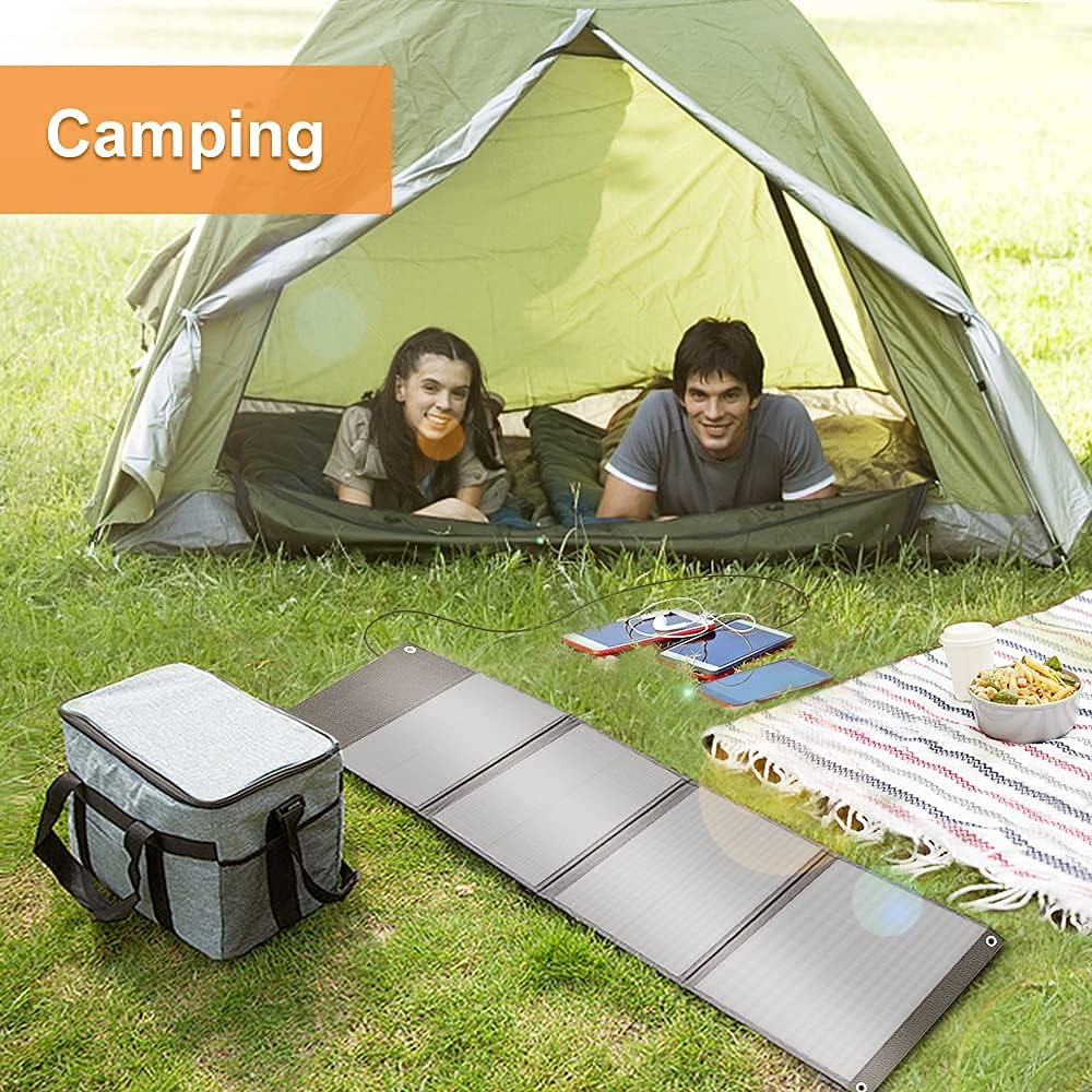 Portable Solar Panel 120W Foldable Charger with DC & USB Output V109511