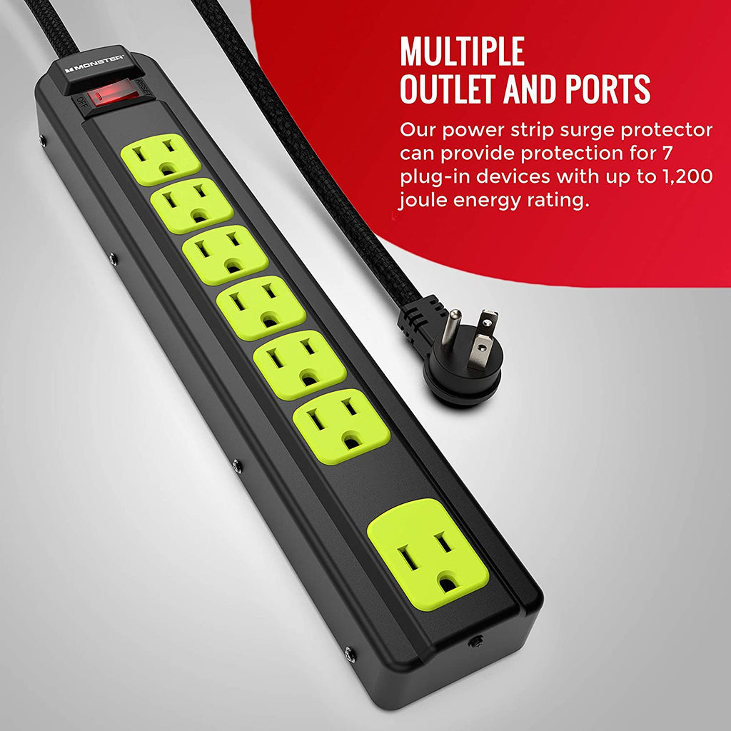 7 Plug-In Surge Protector Power Strip Z5008