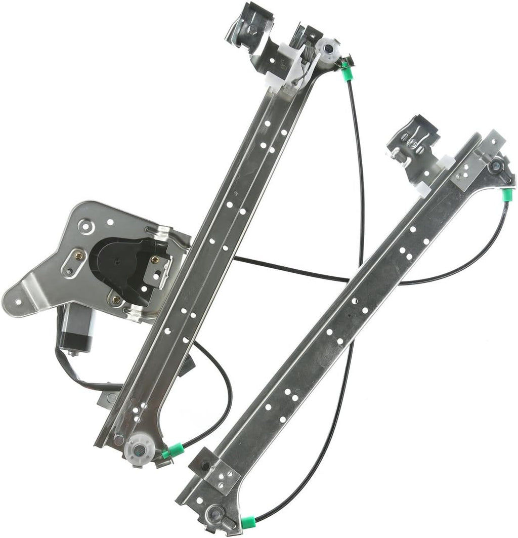 Rear Left Driver Side Power Window Regulator with Motor Pack of 2 X1509
