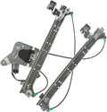 Rear Left Driver Side Power Window Regulator with Motor Pack of 2 X1509