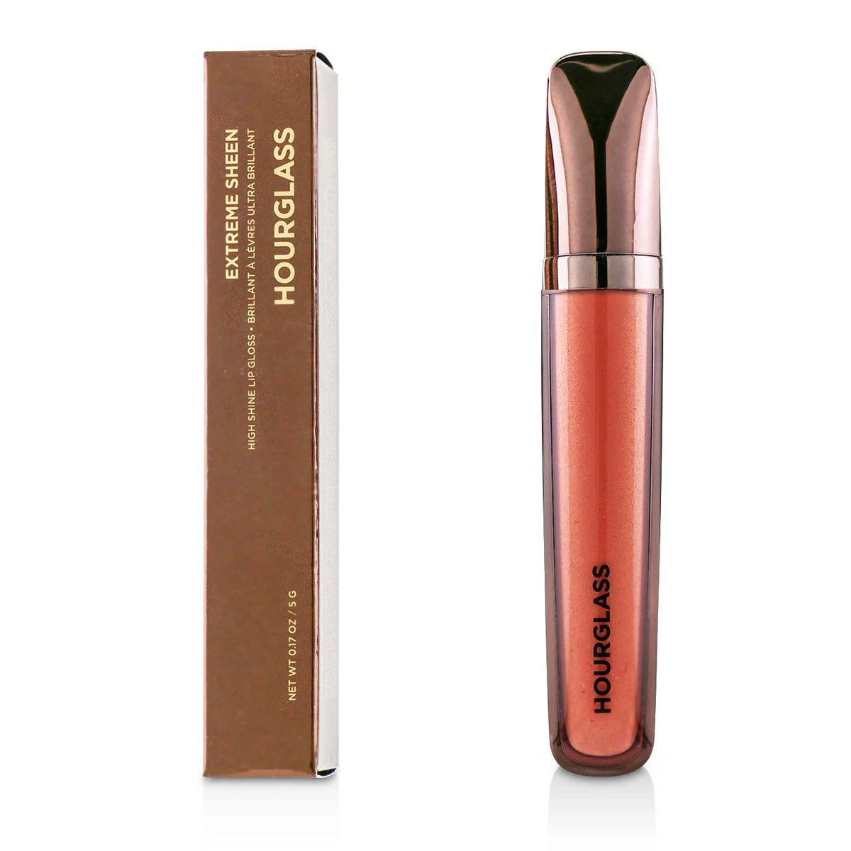 Metallic Rose Gold High Shine Lip Gloss G384