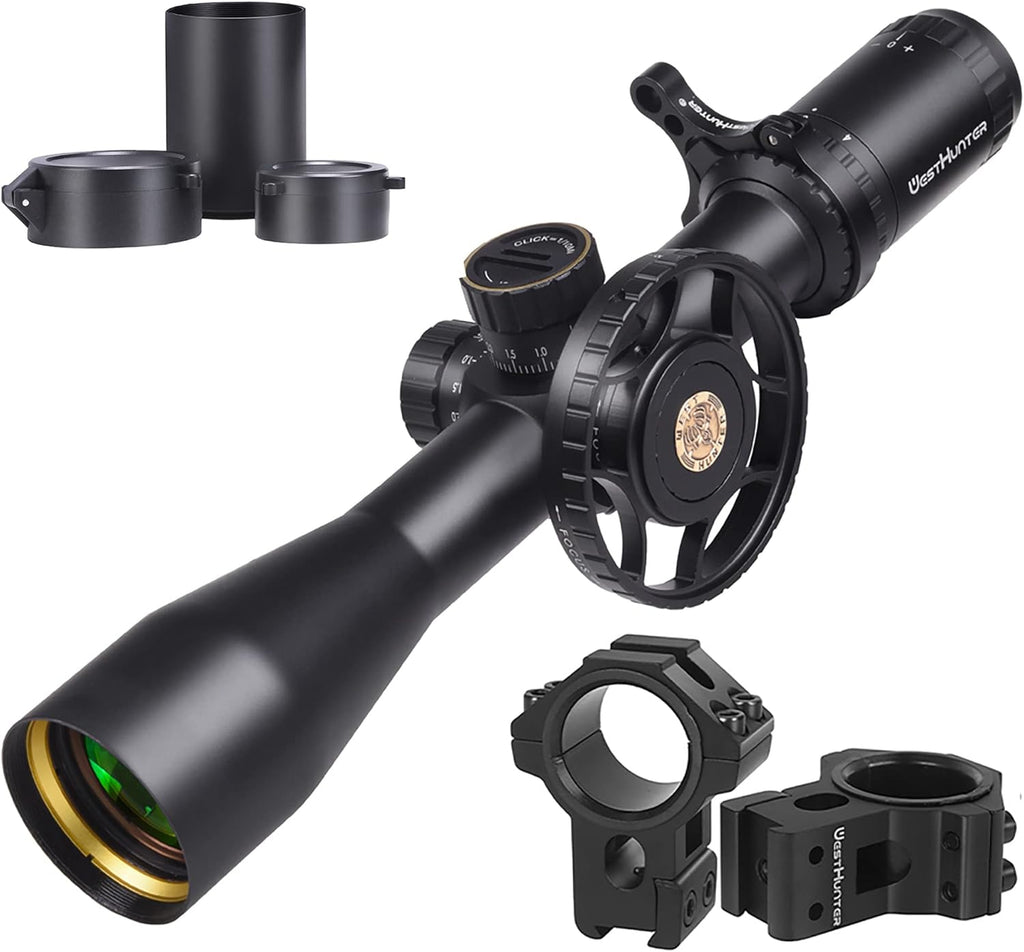HD 4-16x44 FFP Riflescope, 30mm Tube First Focal Plane Tactical Scope M171