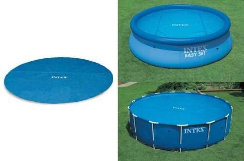Steel Frame Above Ground Pool Ladder and 12 ft. Solar Pool Cover Tarp X360151
