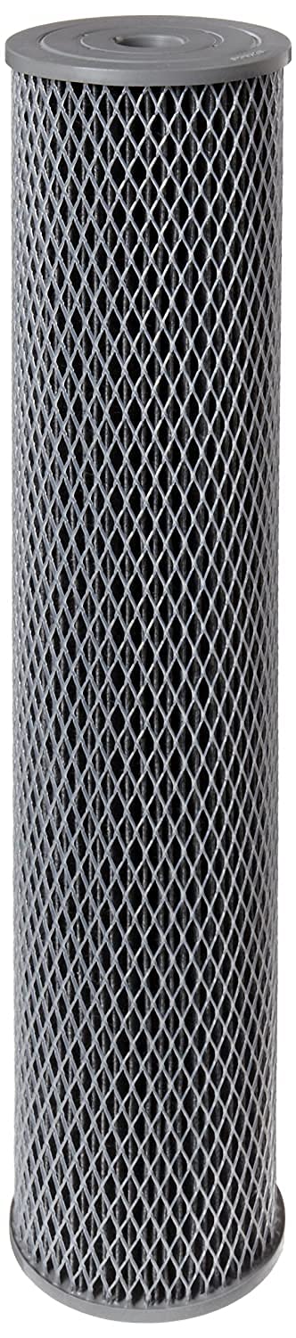 20-Inch Carbon Water Filter Cartridge, 10 Micron, Pack of 2 Z338749