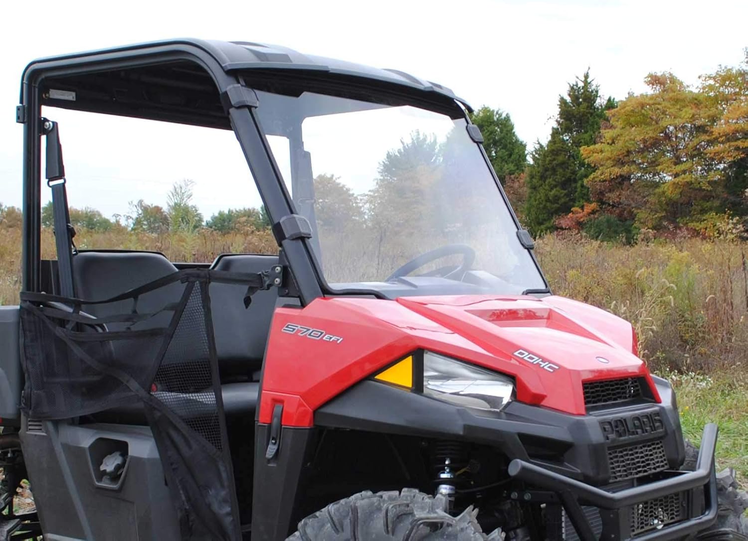 Full Windshield for Polaris Ranger 570, 1/4 Thick Polycarbonate X267933