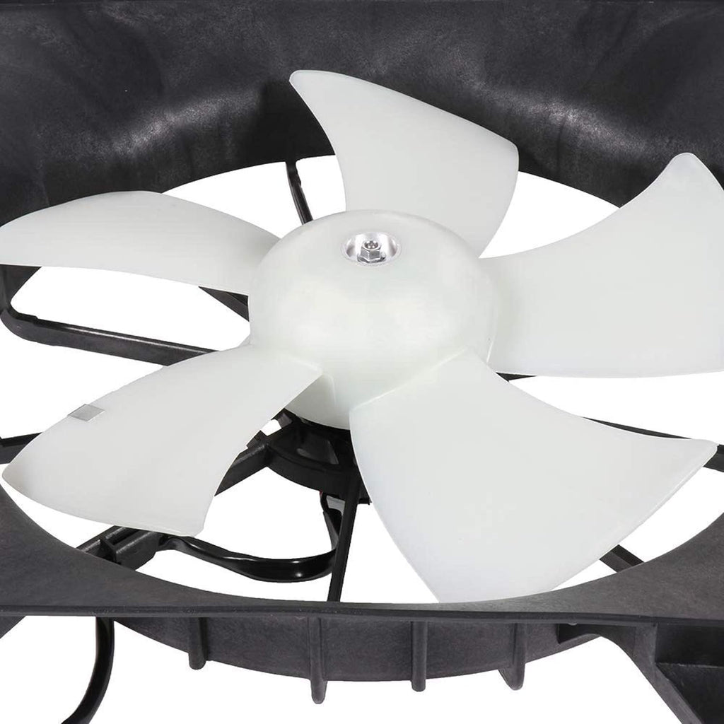 Driver Side Left Radiator Cooling Fan Assembly Pack of 2 R96133