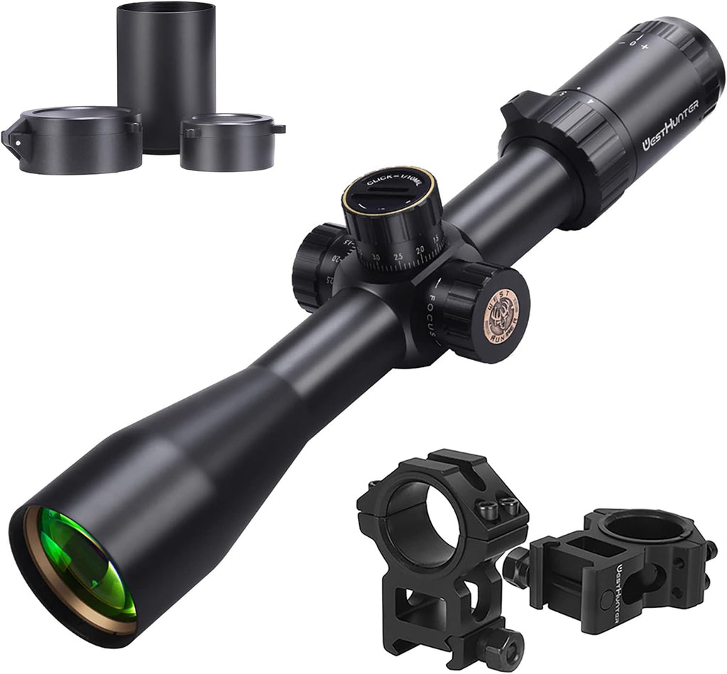 HD 4-16x44 FFP Riflescope, 30mm Tube First Focal Plane Tactical Scope M171