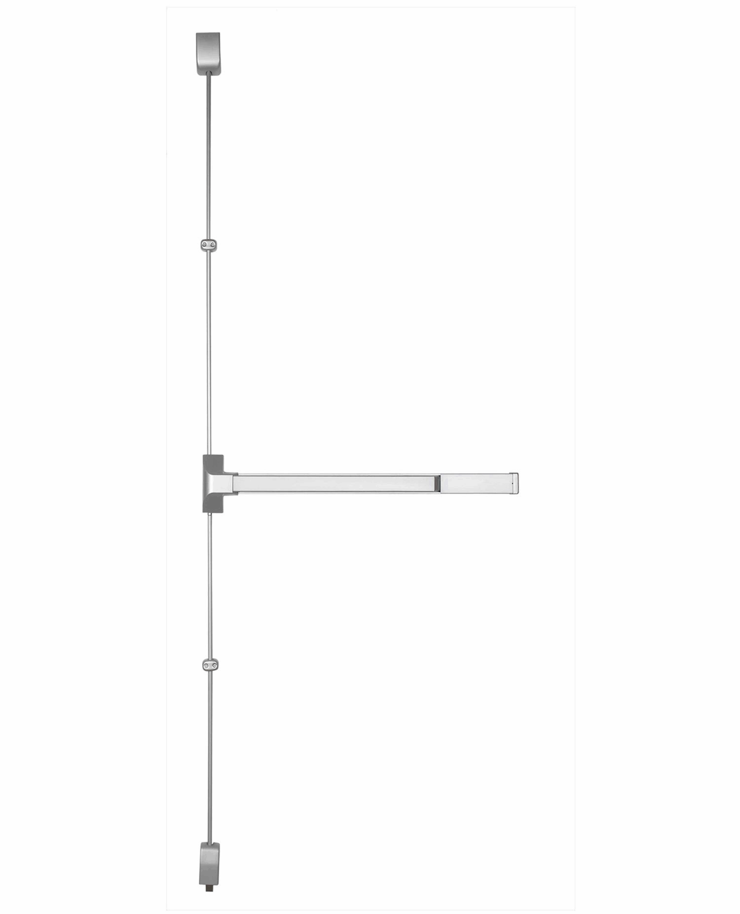 Vertical Rod Exit Device 36 inch Silver Finish X66342