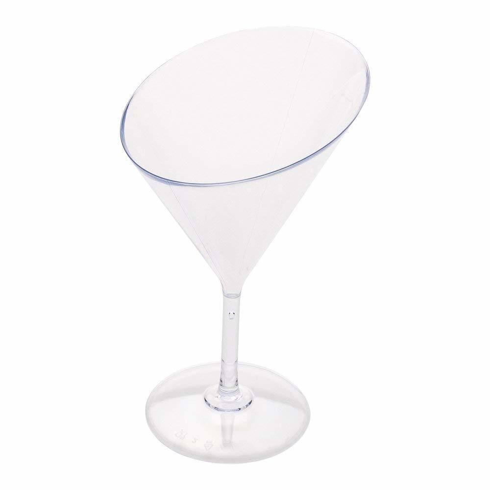 Clear Plastic Martini Glass M363660