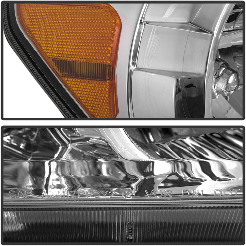 2007-2013 Toyota Tundra 2008-2017 Sequoia Headlight Replacement Front Light V740