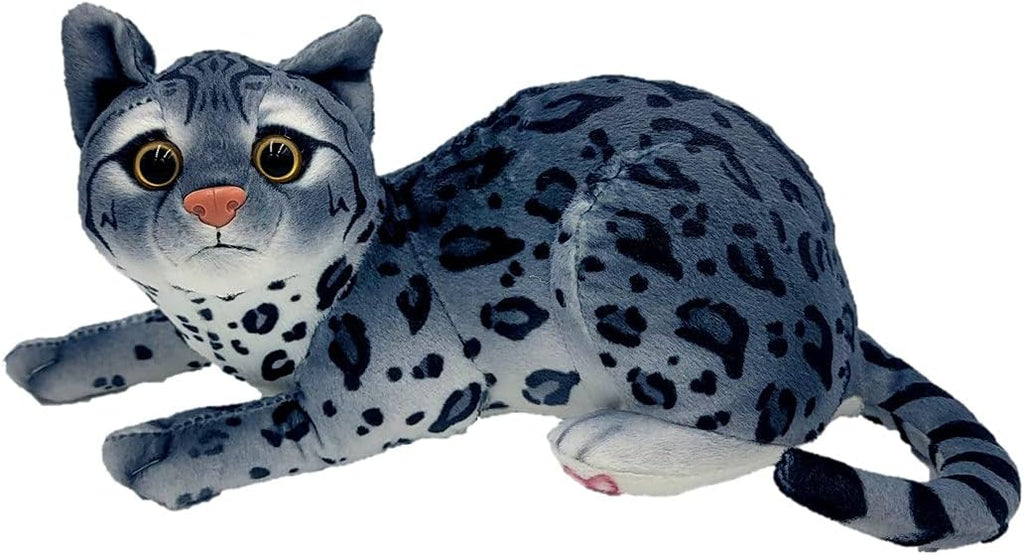 Grey-Spotted Cat Plush Toy V74852