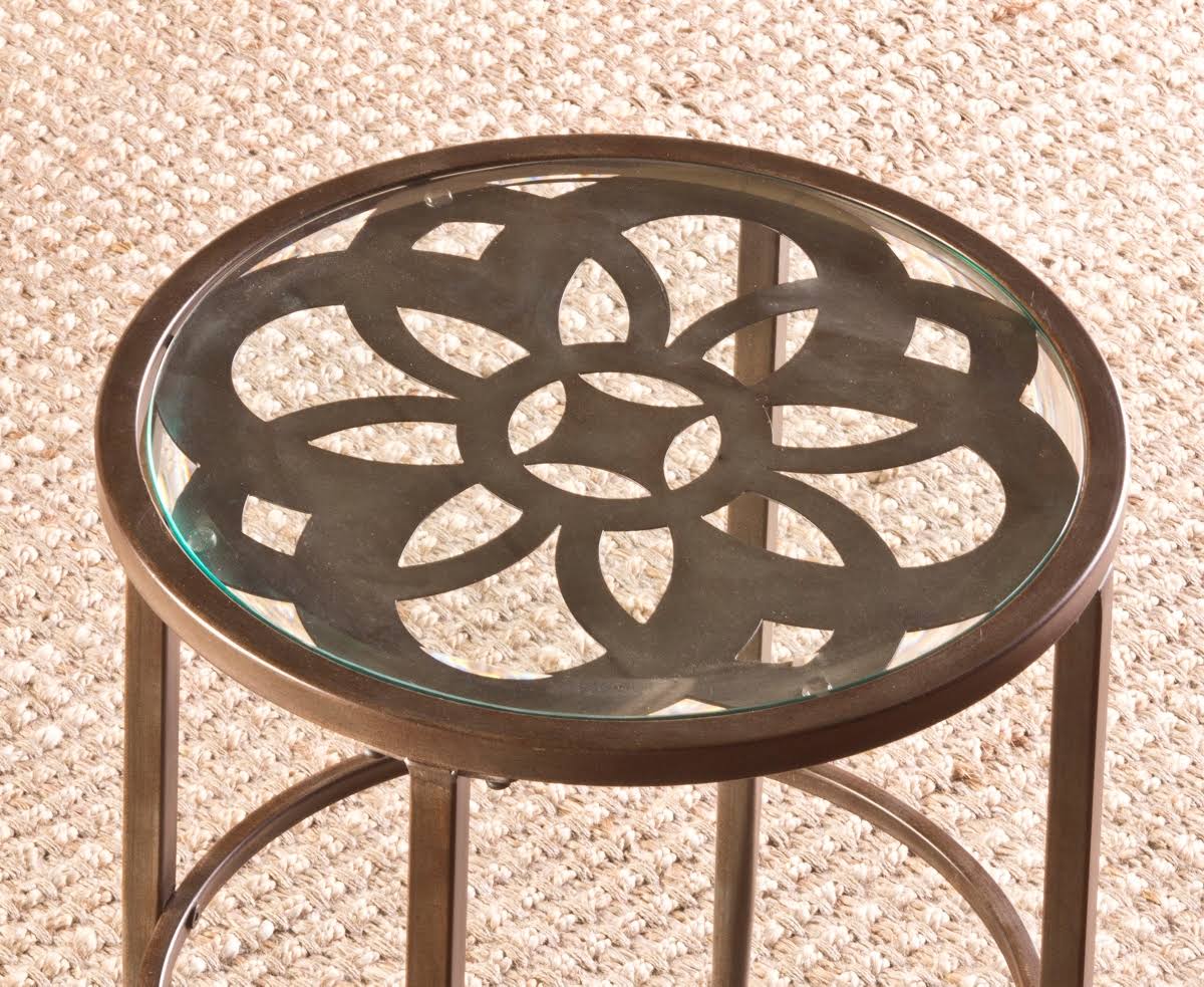 Brown Marsala End Table F4262