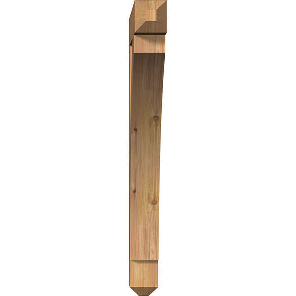 Thorton Craftsman Smooth Bracket, Western Red Cedar X631601