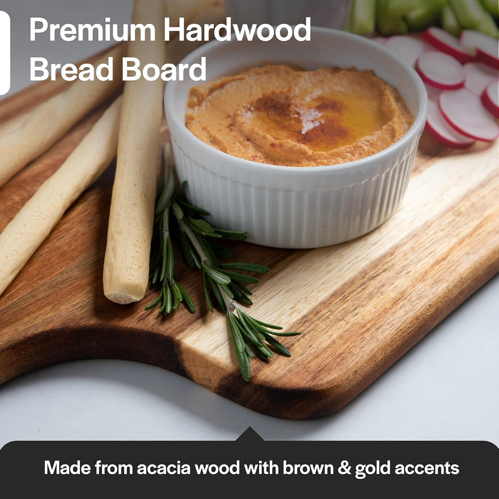 Acacia Wood Bread Board 36 x 10 inch Cutting Board P341730