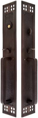 Oil-Rubbed Bronze Mortise Entry Set F521
