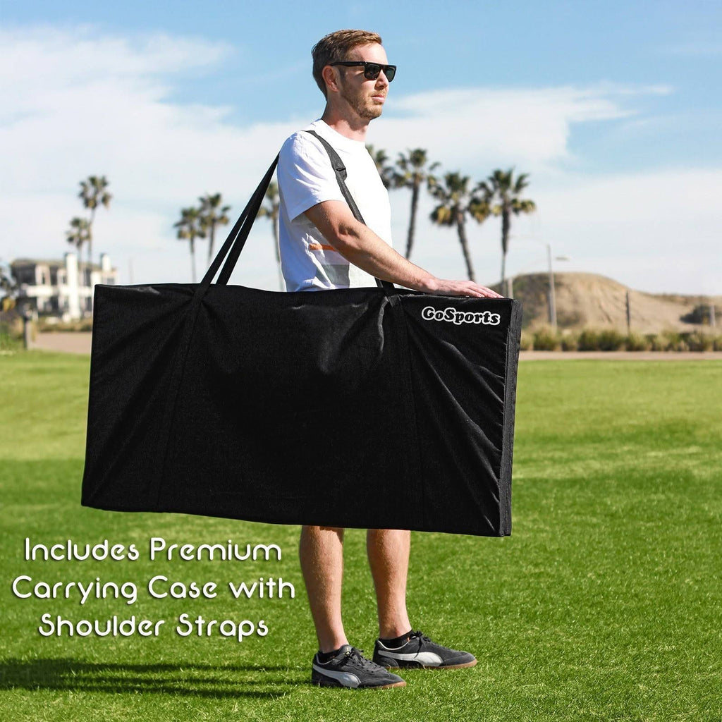 Regulation Size Cornhole Set with 8 Bags and Carry Case Q488850