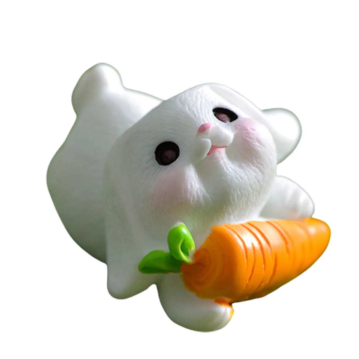 Bunny Figurine Resin Rabbit Miniature H2235