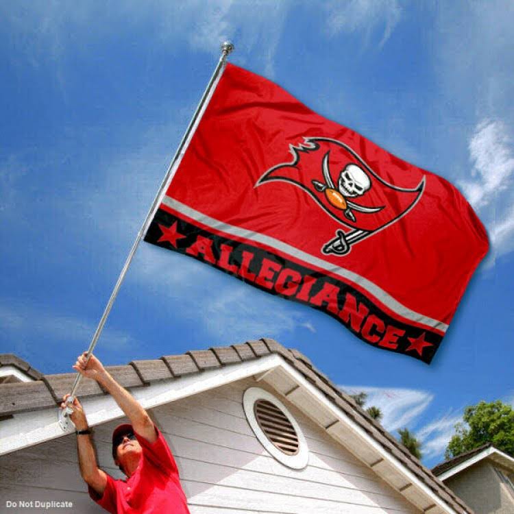 Tampa Bay Buccaneers Double Sided Flag H311