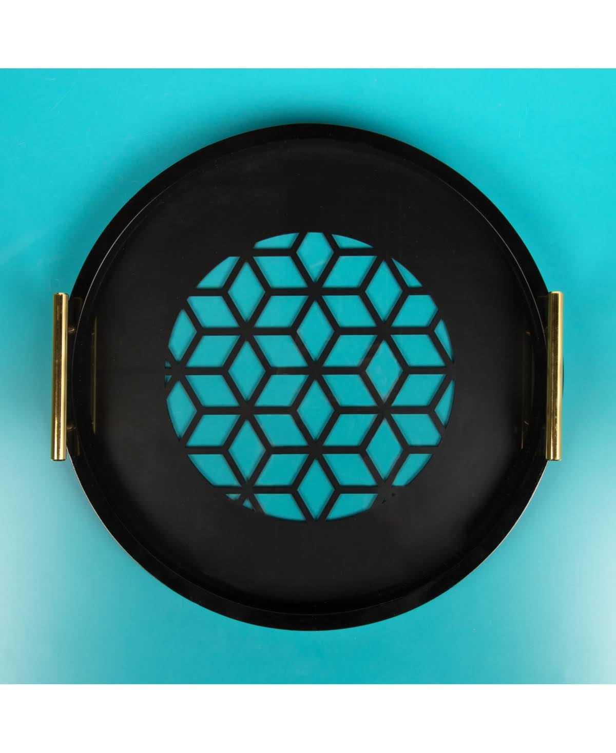 Pink Round Cut-Out Tray B4154