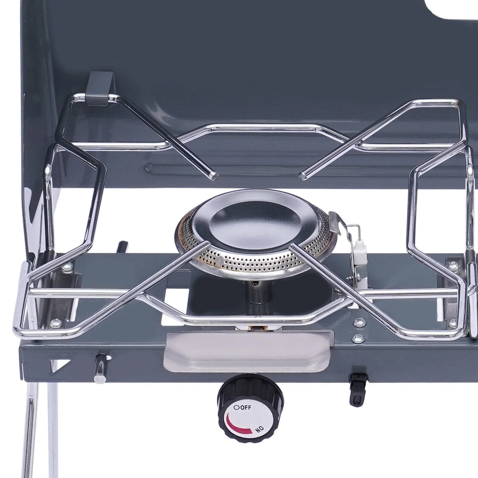 14inch 2 Burner Butane Gas Camping Stove Cooktop S6125