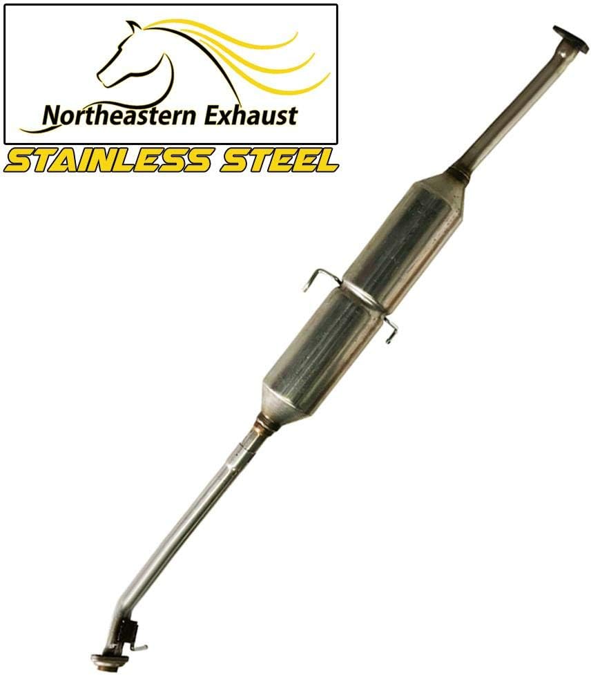 Stainless Steel Resonator Muffler Exhaust System Kit J6607
