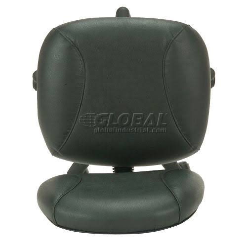 Black Leather Task Chair E73207