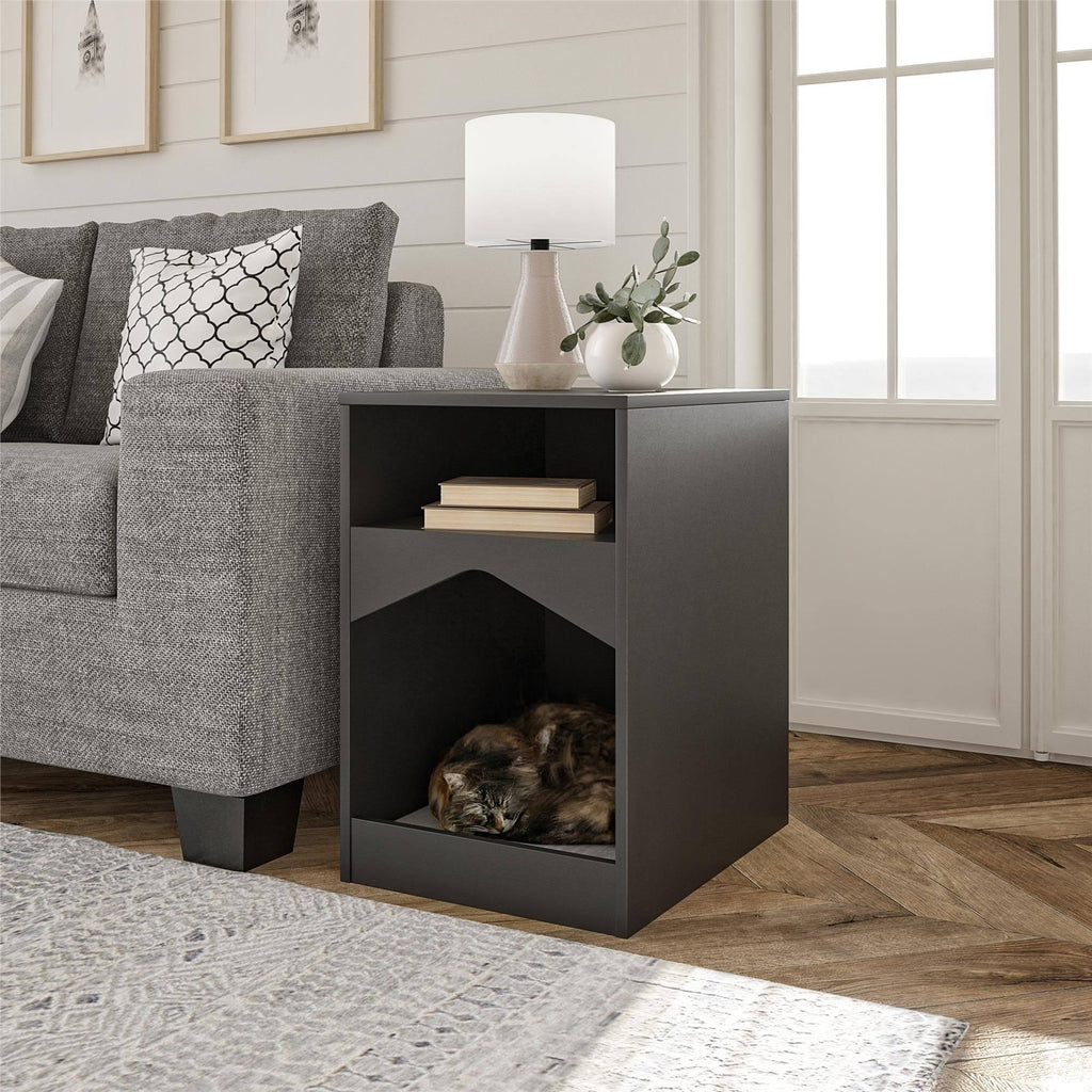 Black Cat House End Table U248