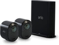 Black 4K Wireless Security Camera System O146120