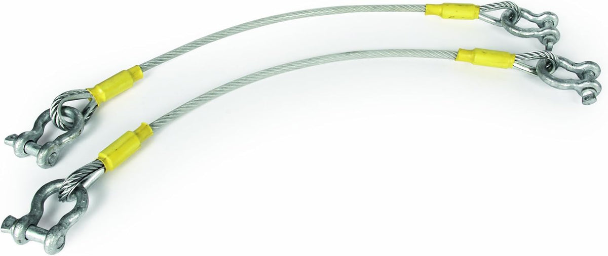 Pack of 2 Gooseneck Adapter Safety Cable F943232