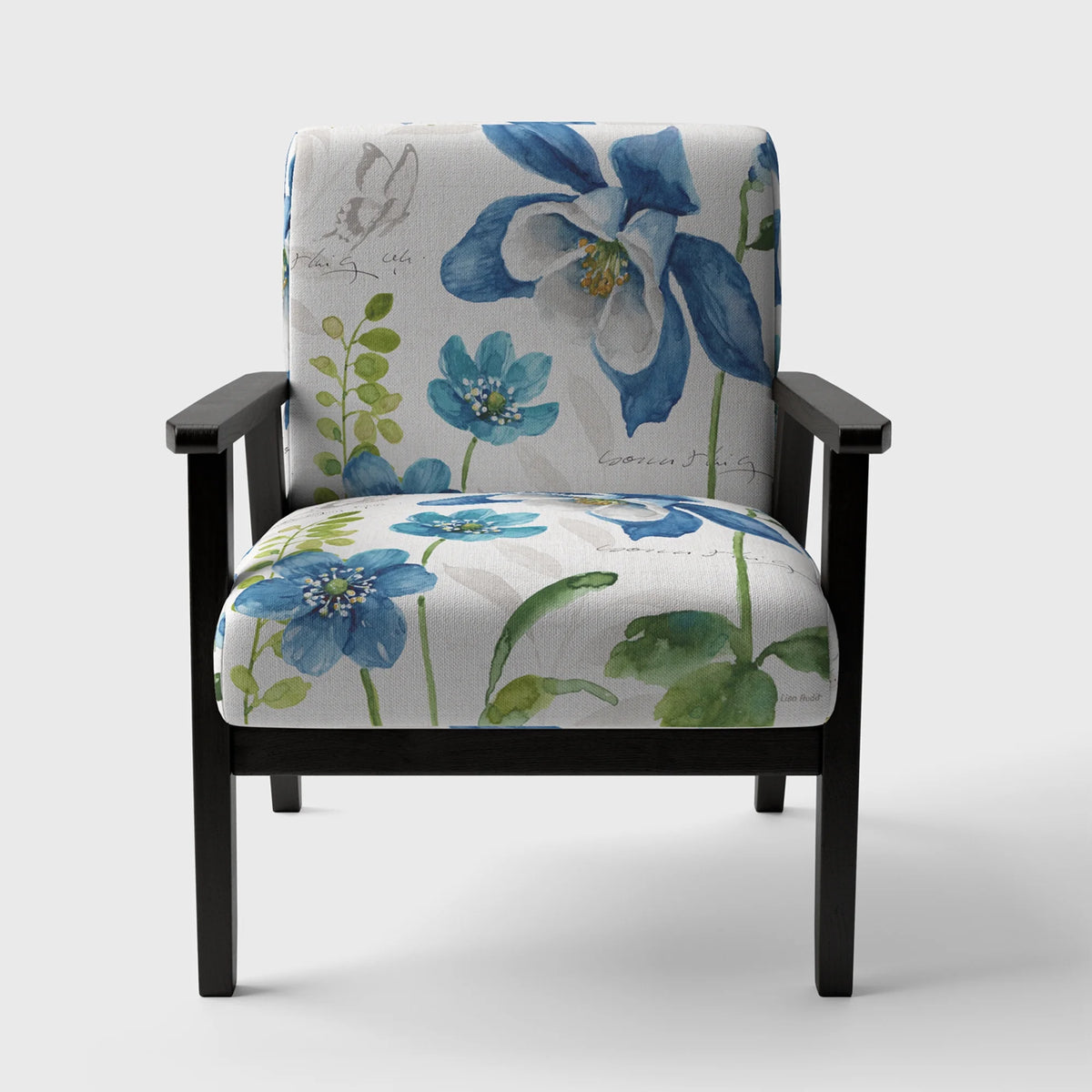 Upholstered Cabin & Lodge Accent Chair A62574