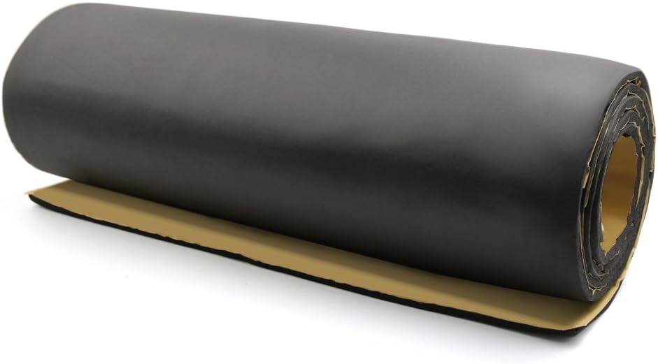 315mil 8mm 21.53sqft Sound Insulation Deadener Mat 79 x 40 Pack of 2 V4617