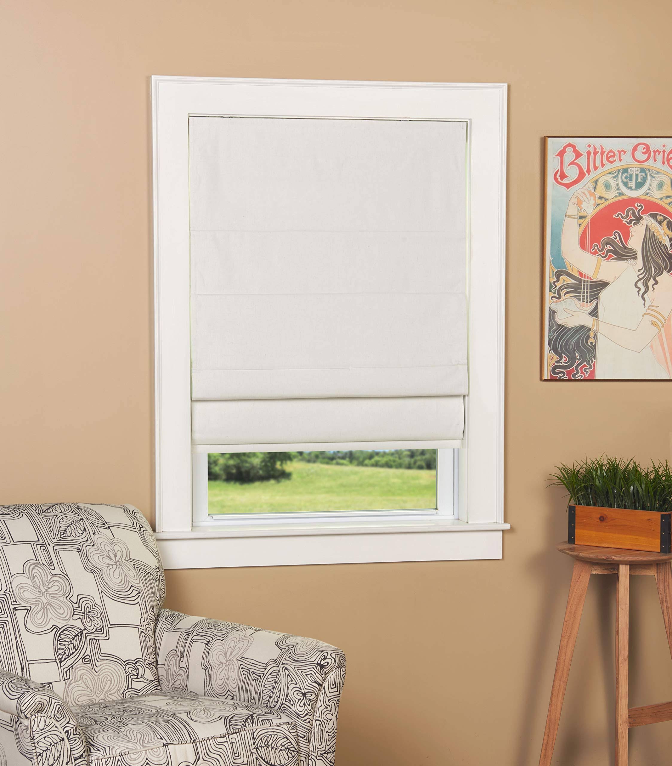 Ivory Cordless Roman Shade K254375