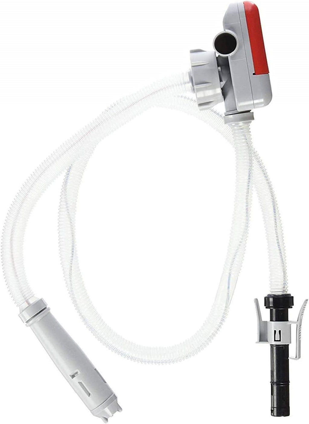 4-AA Battery Powered Fuel Transfer Pump with Flexible Intake Hose and No-Spill Auto-Stop Nozzle, Pack of 2 Q69106